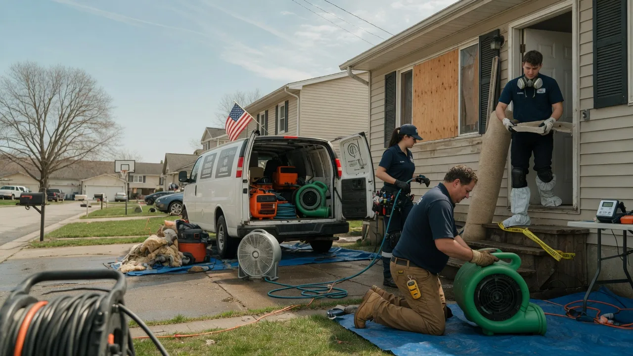Water Damage Restoration in Hartville, OH near me